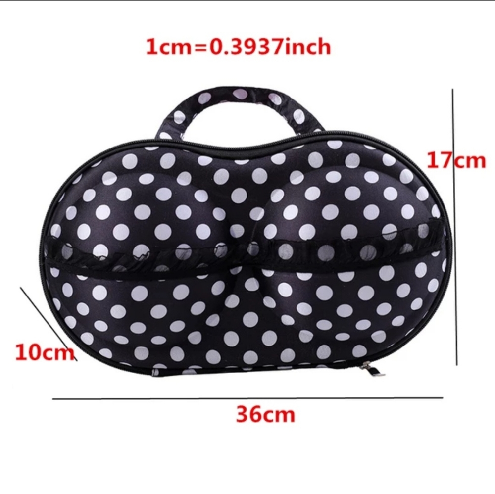 #029 BRAND NEW! FABULOUS, SEXY & CHIC BRA TRAVEL BAG BRA STORAGE BOX - Picture 11 of 15